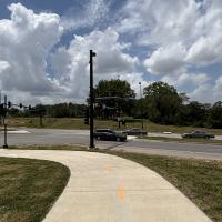 Belvidere Park land a panoramic view toward the Southwest